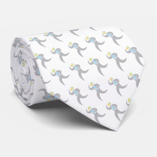 Cool Rugby Player   American Football Pattern Neck Tie