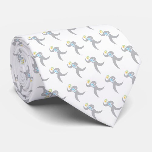 Cool Rugby Player  American Football Pattern Neck Tie