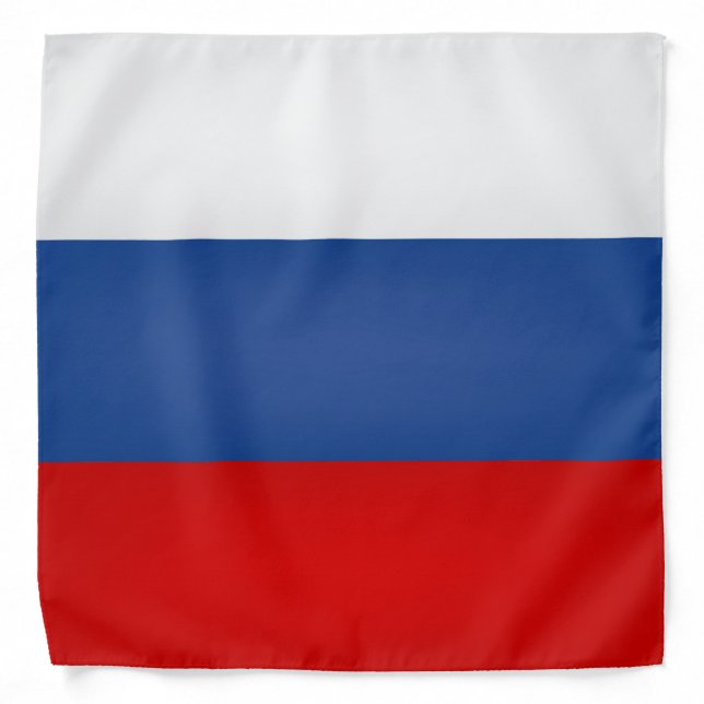 Cool Russia Flag Fashion Bandana (Front)