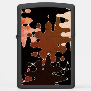 COOL Rustic Abstract Shapes Zippo Lighter