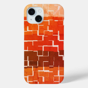 Cool Rustic Autumn Colors iPhone 15 Case