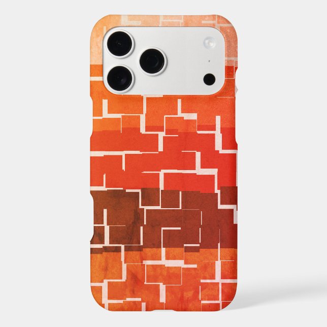 Cool Rustic Autumn Colors Iphone Case (Back)