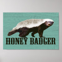 Cool Rustic Honey Badger