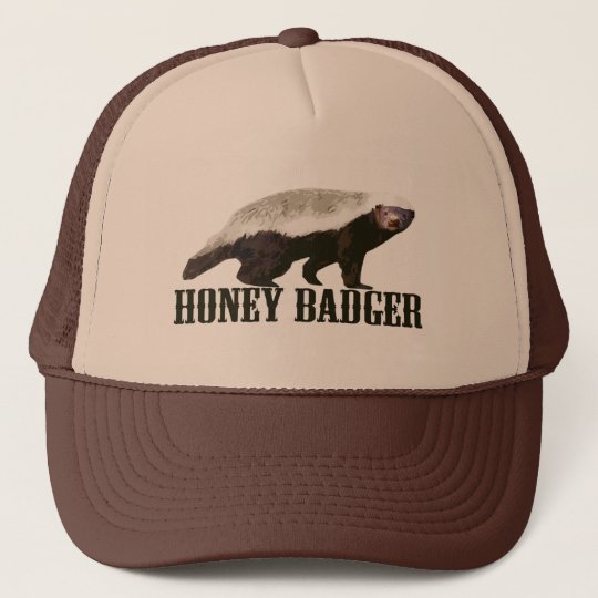 Cool Rustic Honey Badger Trucker Hat | Zazzle.com