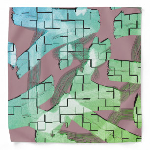 Cool Rustic Pattern Bandana