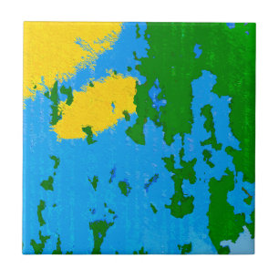 Cool Rustic Peeling Paint  Ceramic Tile