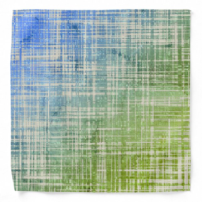 COOL Rustic Stripe Pattern Bandana (Front)