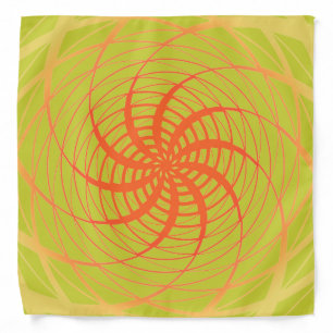 COOL Rustic Twirl Pattern Bandana