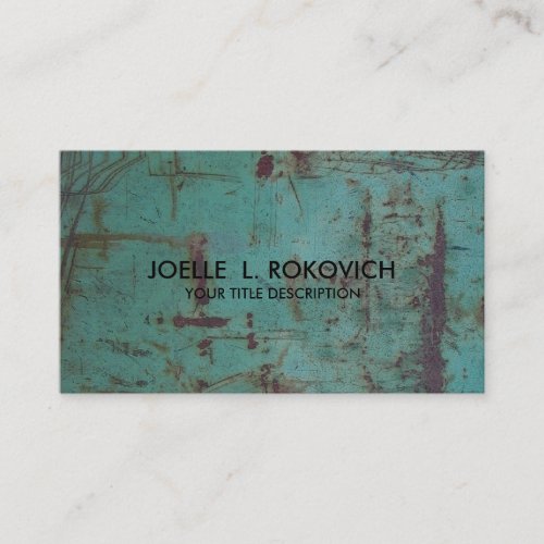 Cool Rusty Grunge Generic Business Card Template Business Card Templates