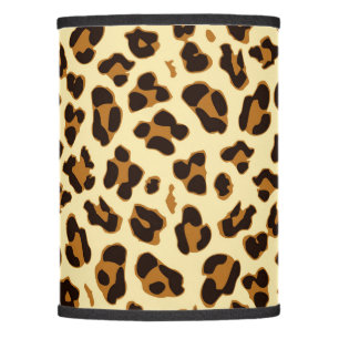 Cool safari leopard skin print pattern brown lamp shade