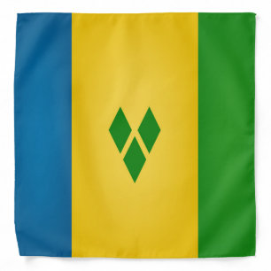 Cool Saint Vincent And The Grenadines Fashion Bandana