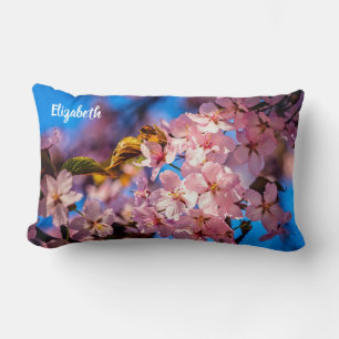Cool Sakura Garland Lumbar Pillow