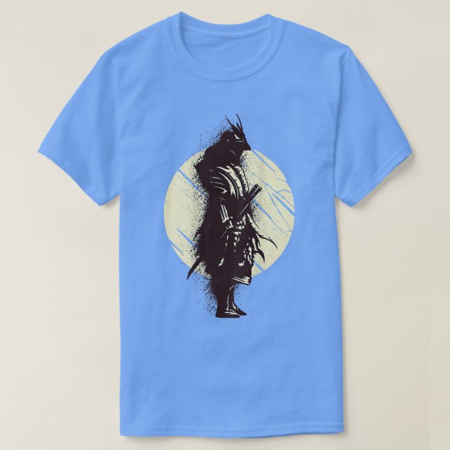 Cool Samurai Warrior Backside T-Shirt Copy Copy (Design Front)