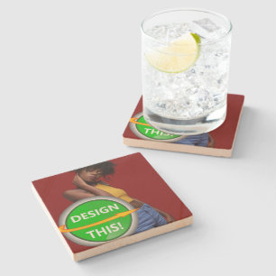 COOL! Sandstone Coasters - Custom