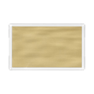 Cool Sandy Beach Look Acrylic Tray