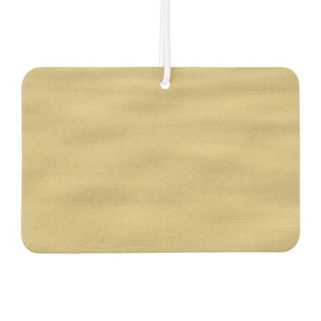 Cool Sandy Beach Look Air Freshener (Front)