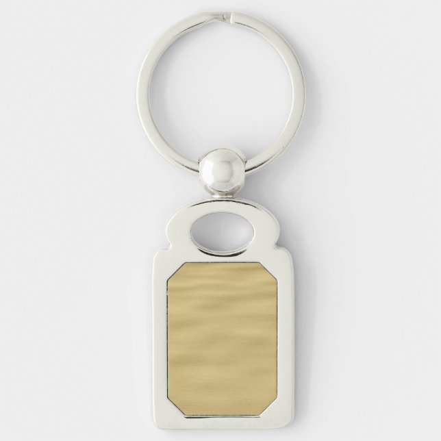 Cool Sandy Beach Look Keychain (Front)
