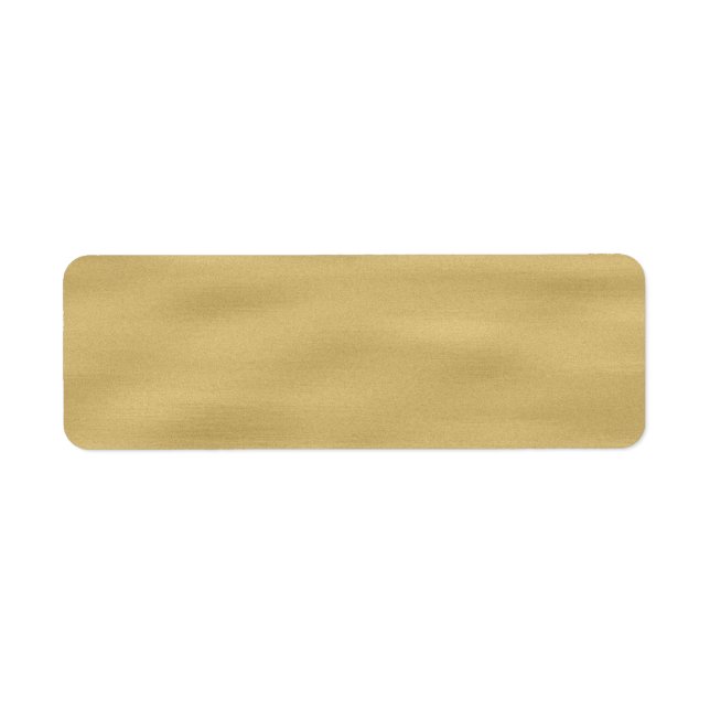 Cool Sandy Beach Look Label (Front)