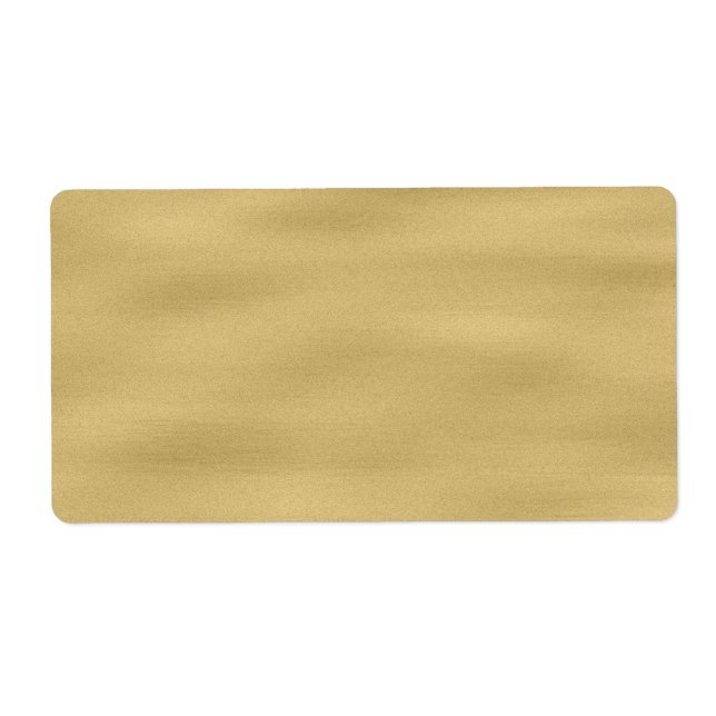 Cool Sandy Beach Look Label (Front)