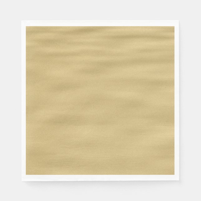 Cool Sandy Beach Look Napkins (Front)