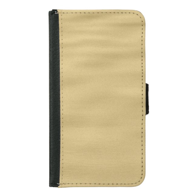 Cool Sandy Beach Look Samsung Galaxy Wallet Case (Front)