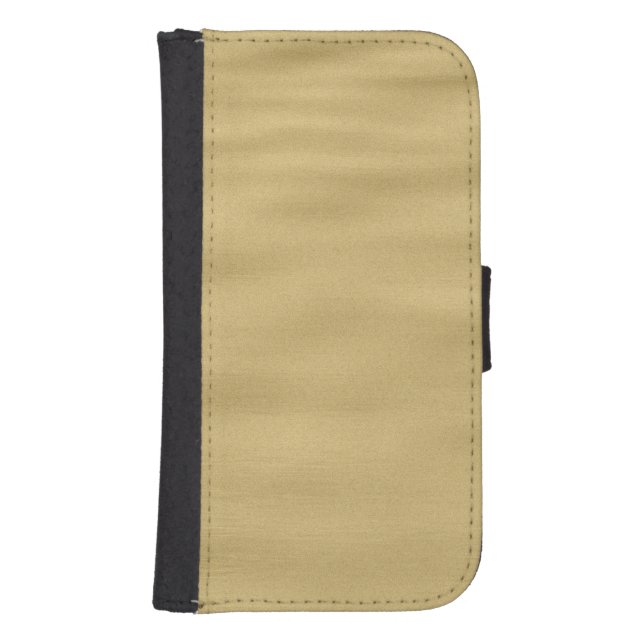 Cool Sandy Beach Look Samsung Galaxy Wallet Case (Front)