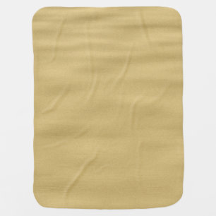 Cool Sandy Beach Look Stroller Blanket