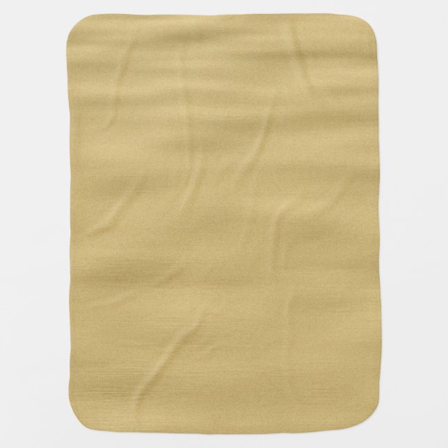 Cool Sandy Beach Look Stroller Blanket (Front)