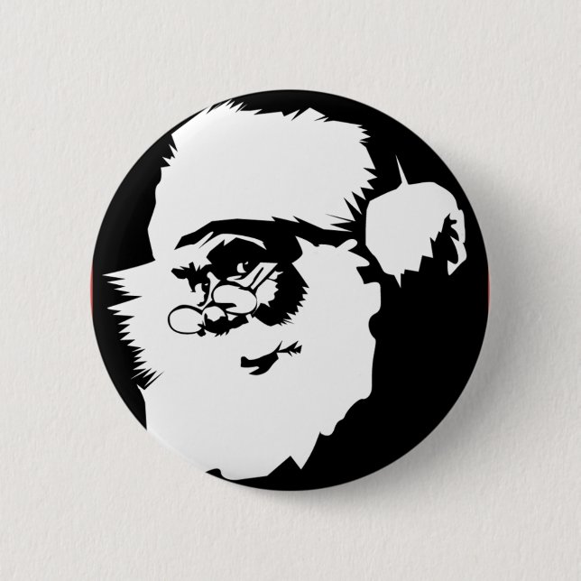 Cool Santa Button (Front)