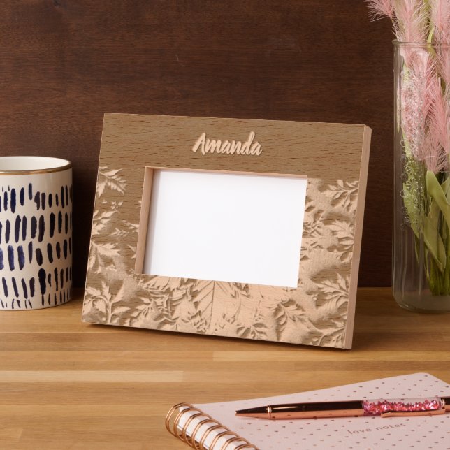 Cool Santa Claus Engraved Frames (Left)