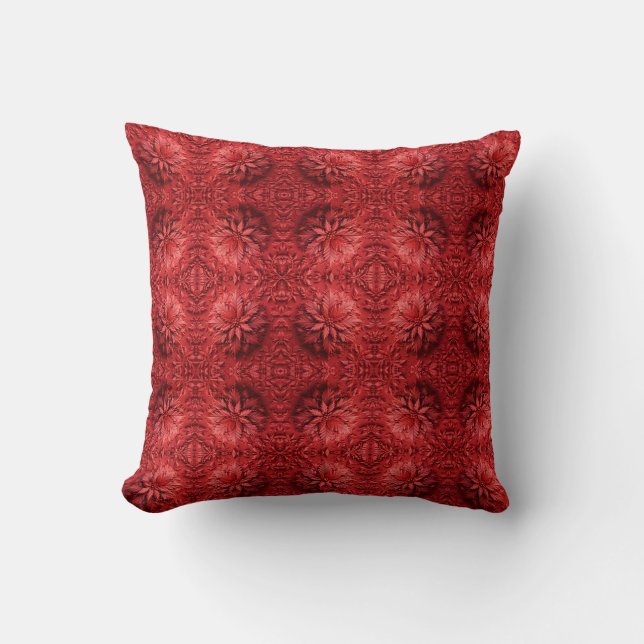 Cool Santa Claus Throw Pillow (Front)