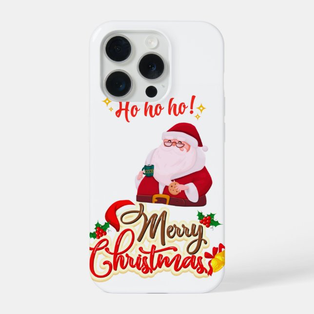 Cool Santa iPhone Case (Back)