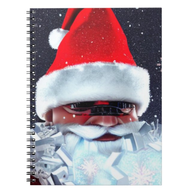 cool Santa Notebook (Front)