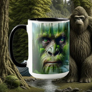 Cool Sasquatch in the Woods Mug