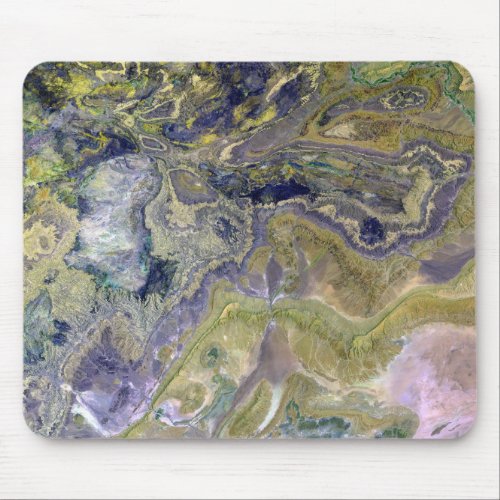 Cool Satellite Color Image Mouse Pad