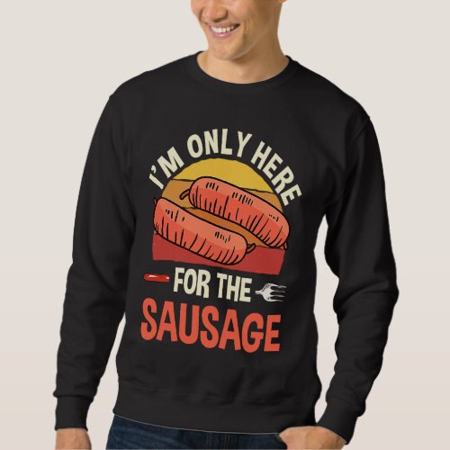 Cool Sausage  Saying Wurst Party Sweatshirt