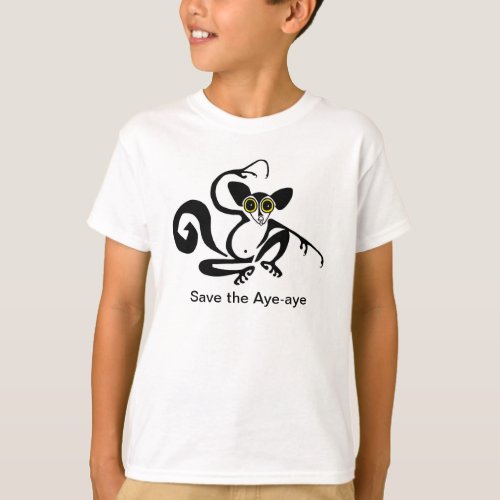 Cool Save Aye_aye_Animal activist _ T_Shirt