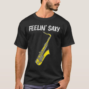 Cool Saxophone For Men Women Jazz Player Marching T-Shirt
