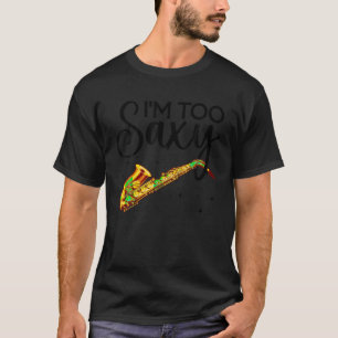 Cool Saxophone For Men Women Music Lovers Jazz Mus T-Shirt