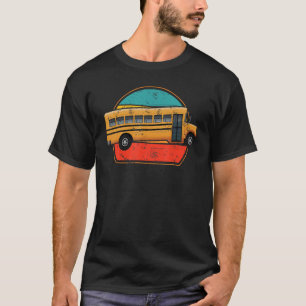Cool School Bus Driver Costume For Men And Women V T-Shirt