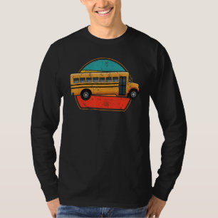Cool School Bus Driver Costume For Men And Women V T-Shirt