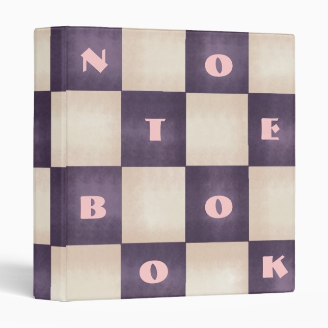 Cool School Notebook Custom Avery Binder (Front/Spine)