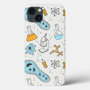 Cool science Geek biology art iPhone 13 Case