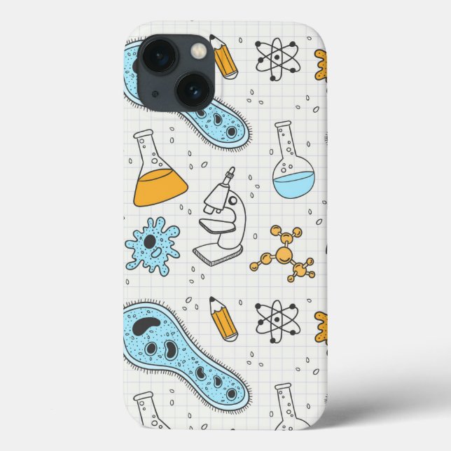 Cool science Geek biology art Case-Mate iPhone Case (Back)