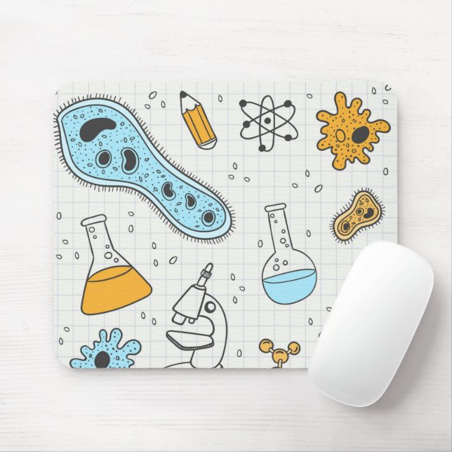 Cool science Geek biology art Mouse Pad (With Mouse)