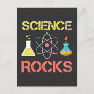 Cool Science Lab Experiments Physicsts Chemistry Postcard