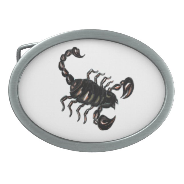 Cool Scorpion Belt Buckle (Front)