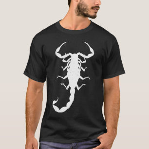 Cool Scorpion ns White Print T-Shirt