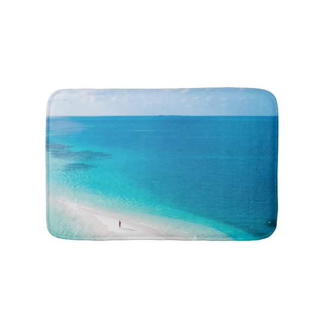 Cool Sea Animals Bath Mat (Front)