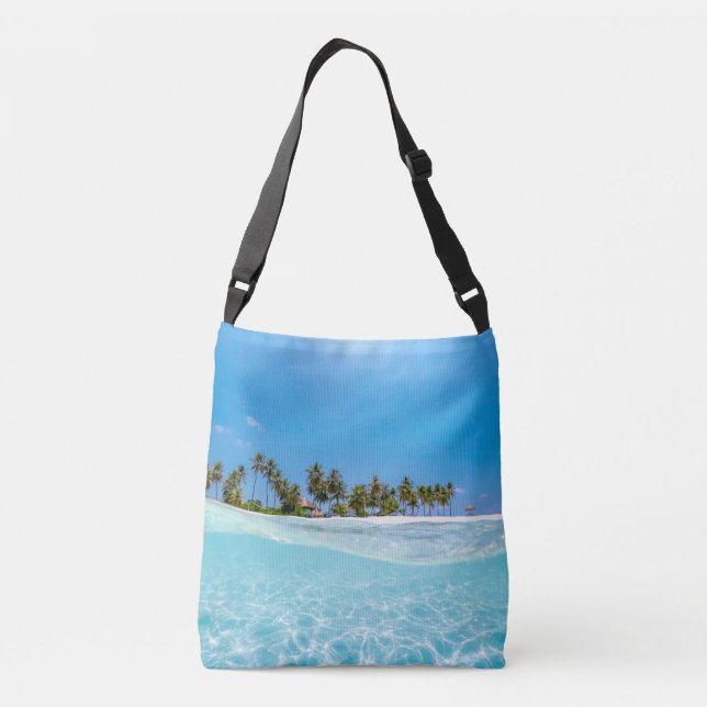 Cool Sea Animals Crossbody Bag (Back)